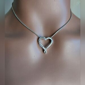 Sterling Silver Heart Necklace
